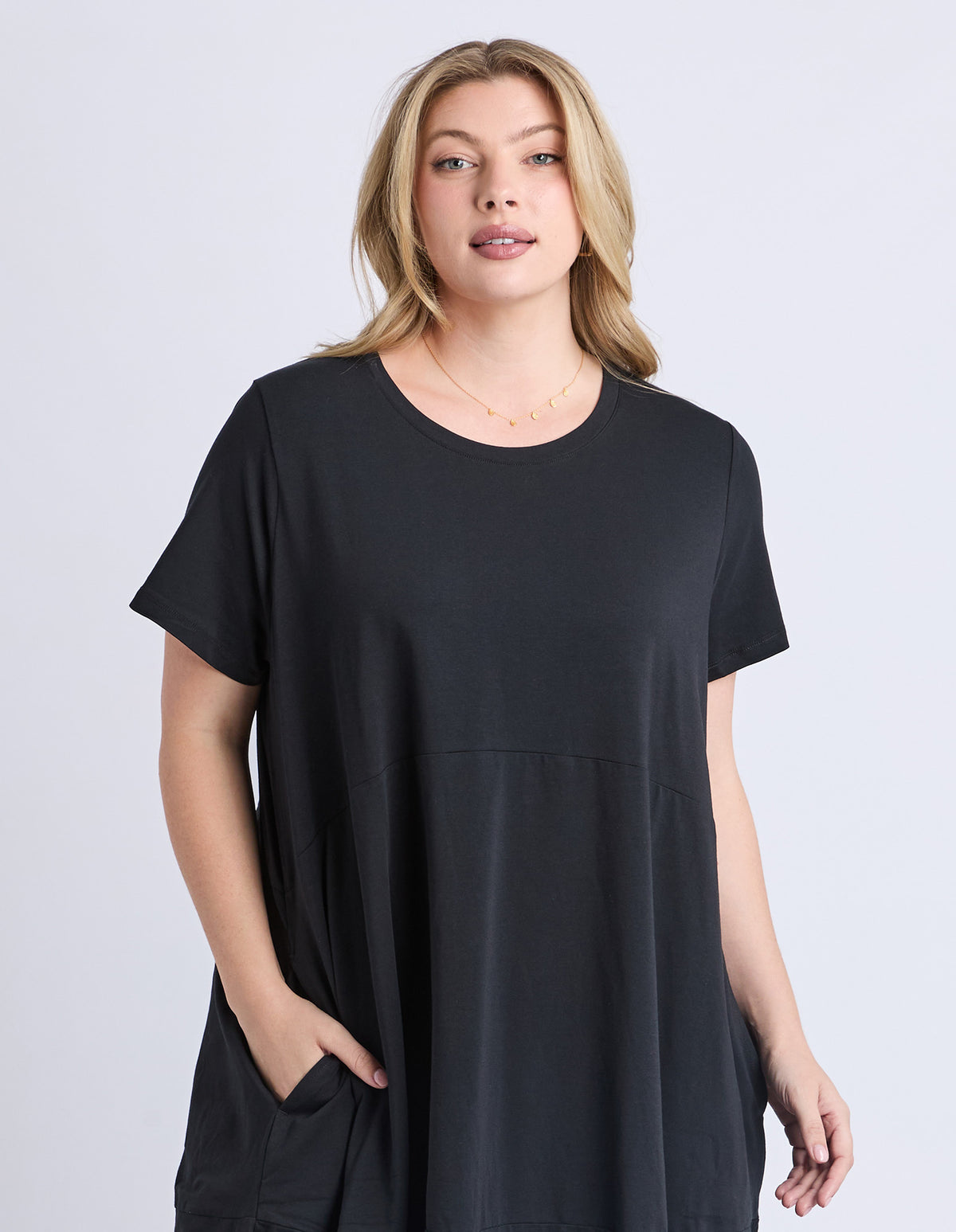 Elm Diana S/S Dress- Black
