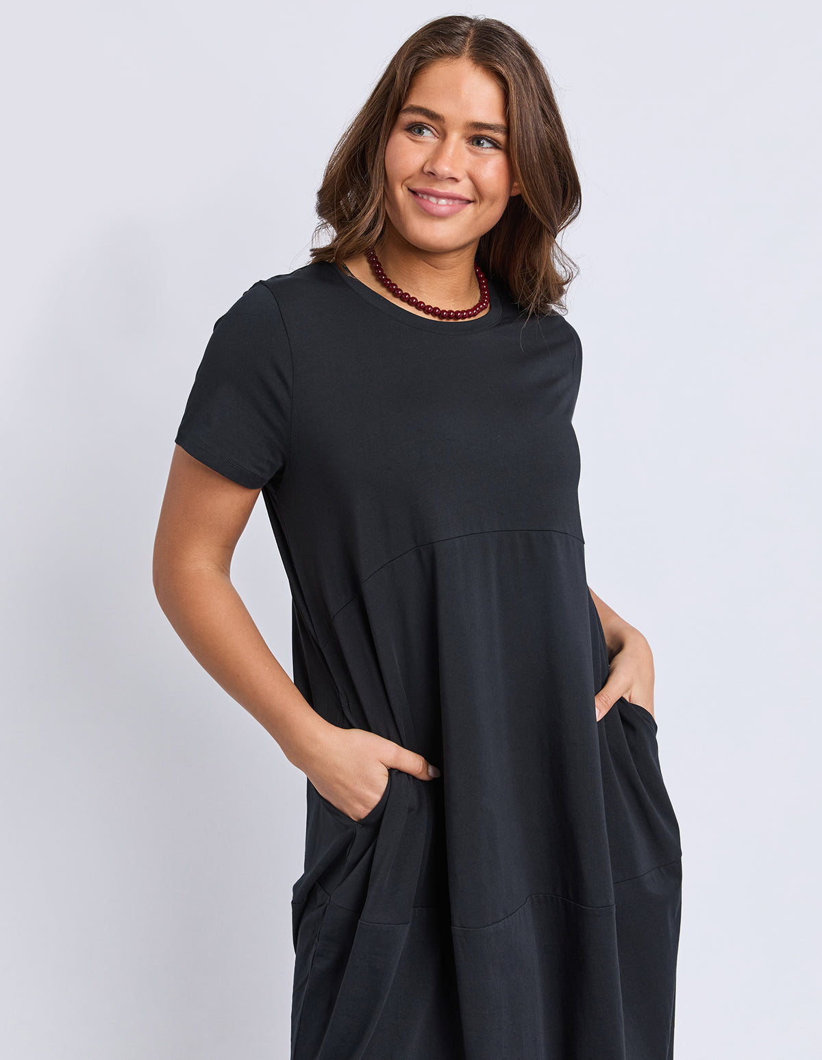 Elm Diana Dress Chocolate