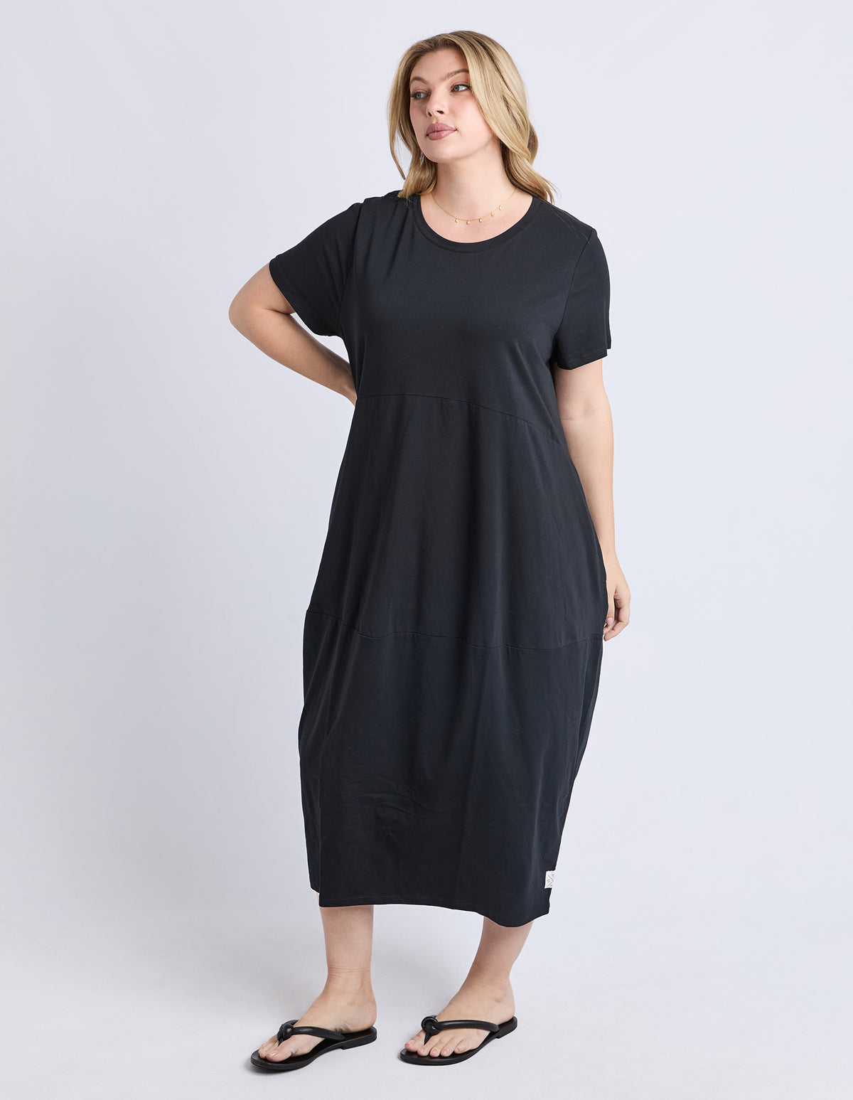 Elm Diana S/S Dress- Black