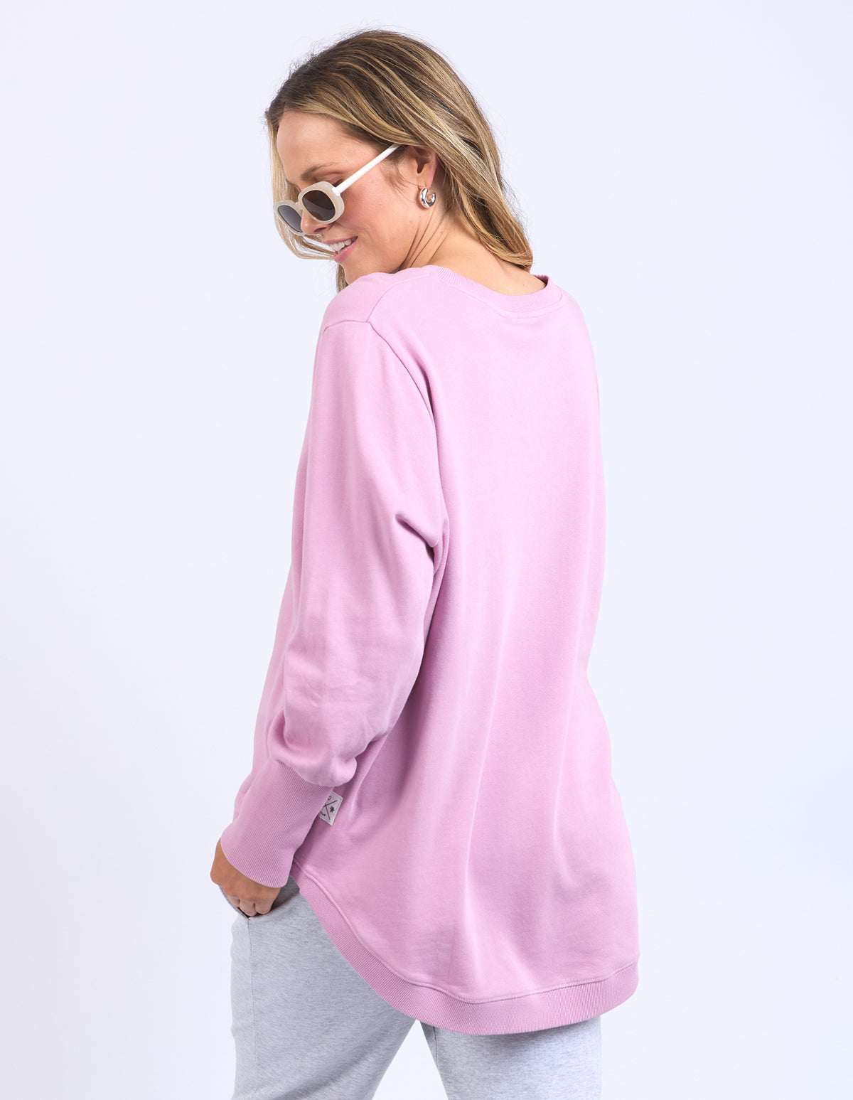 Elm Divine Crew - Peony Pink