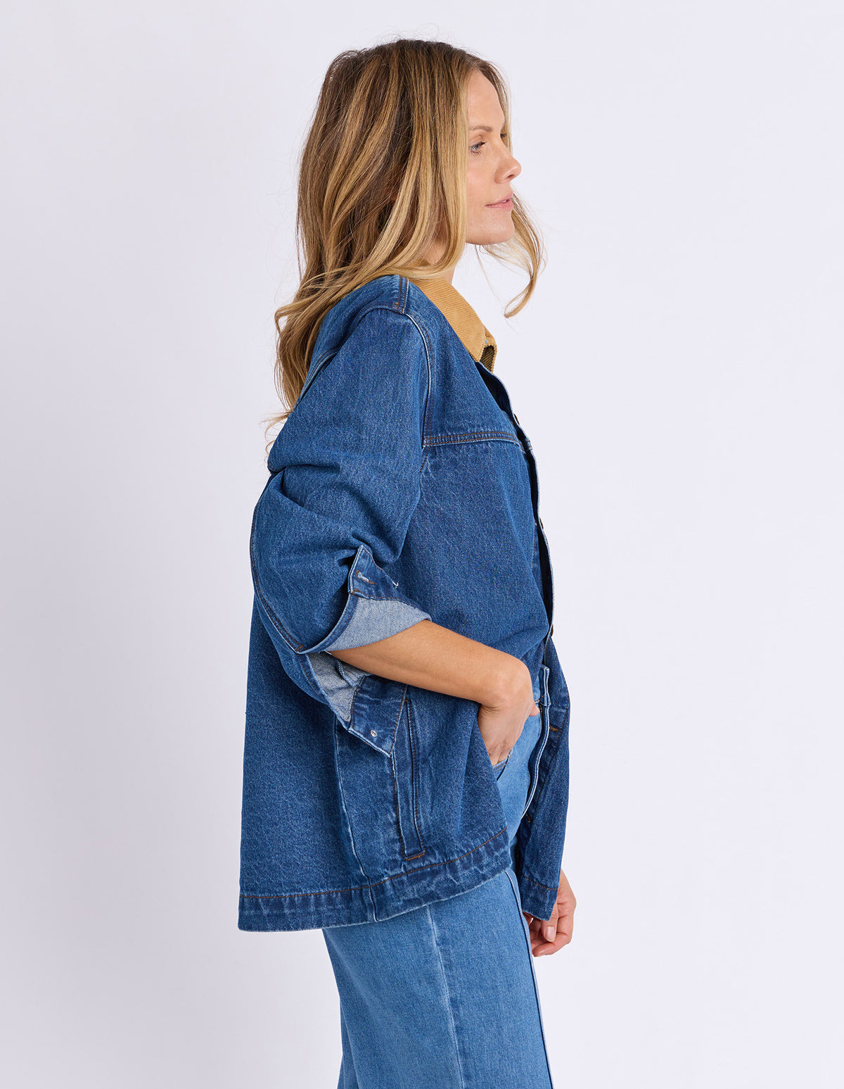 Foxwood Dover Jacket Mid Blue