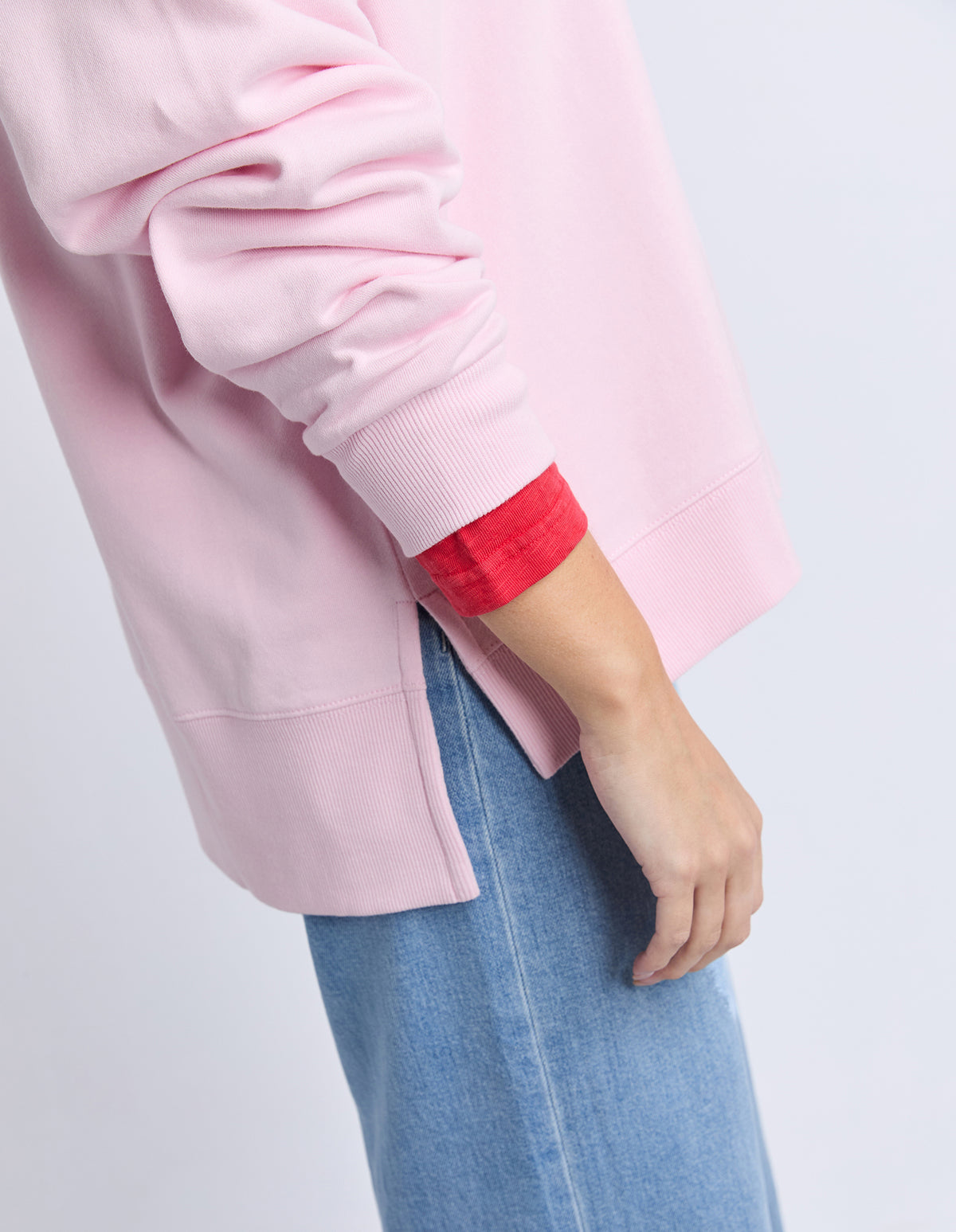 Foxwood Effortless Contrast Crew