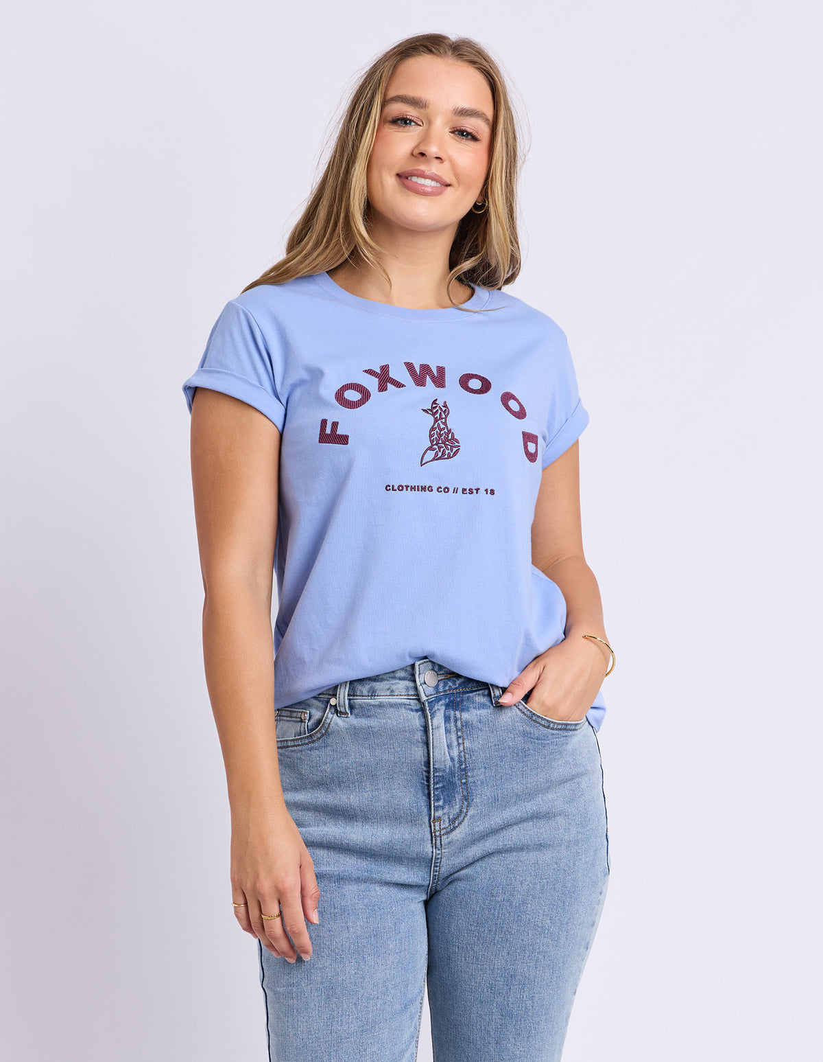 Foxwood Effortless Contrast Tee