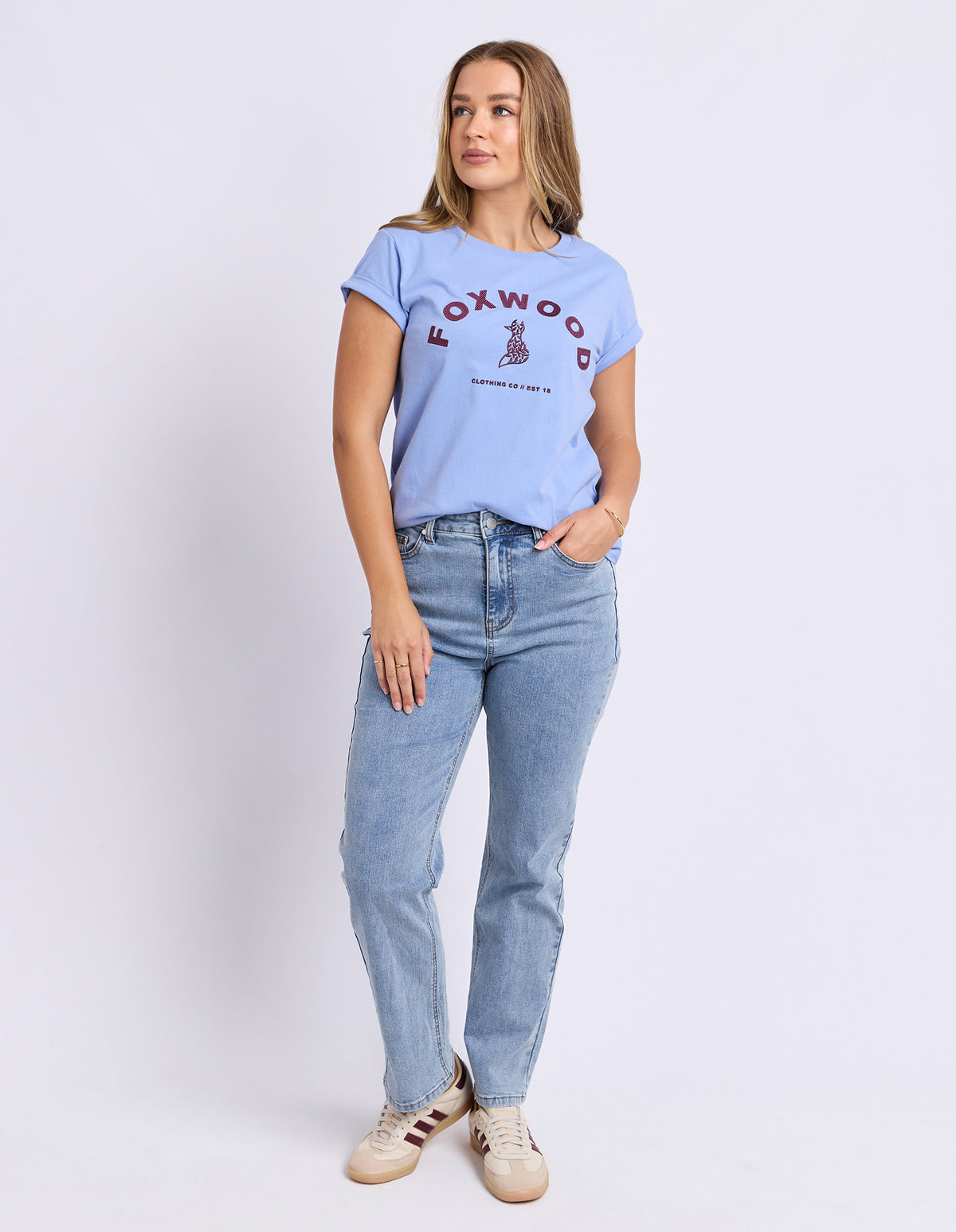 Foxwood Effortless Contrast Tee