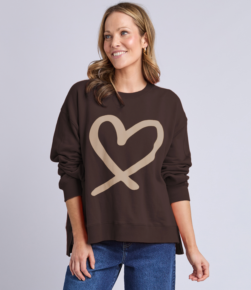 Elm Elin Crew Chocolate