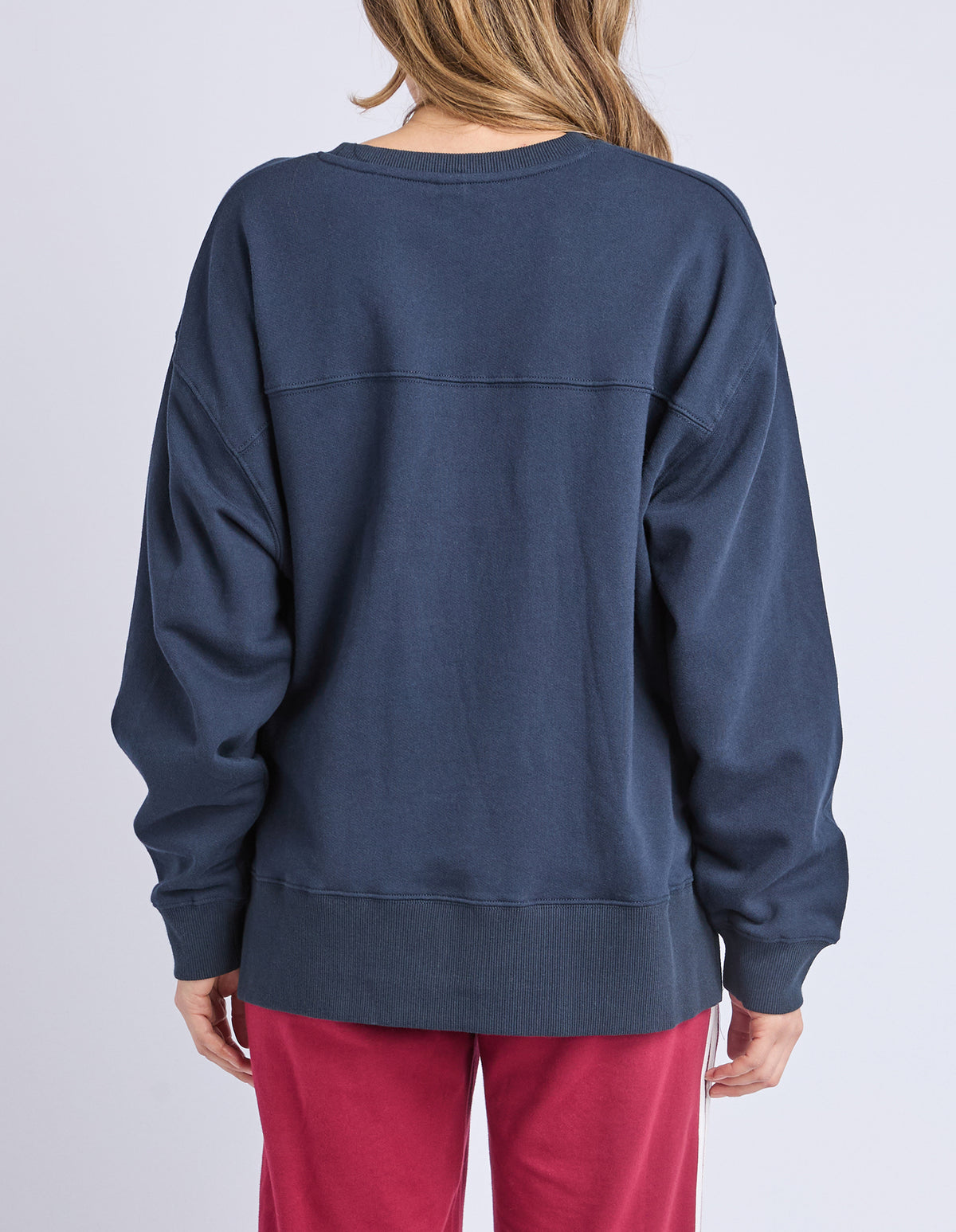 Elm Elin Crew Navy