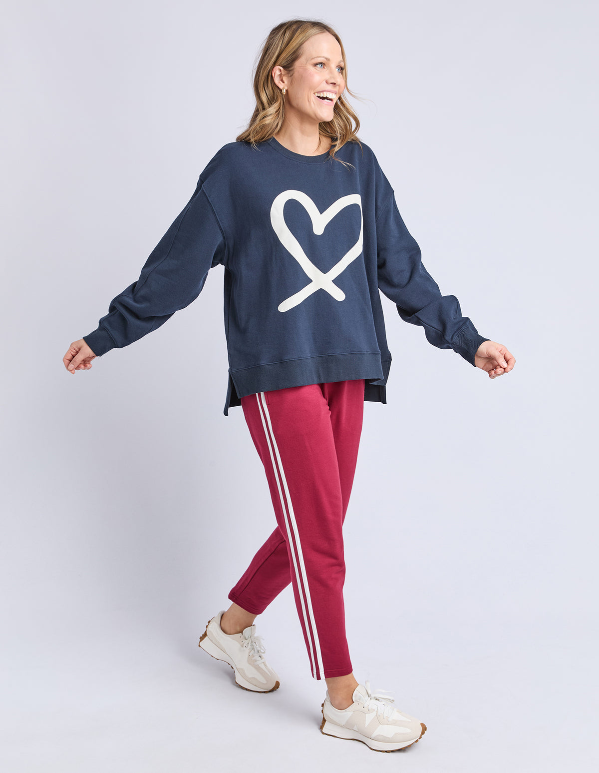 Elm Elin Crew Navy