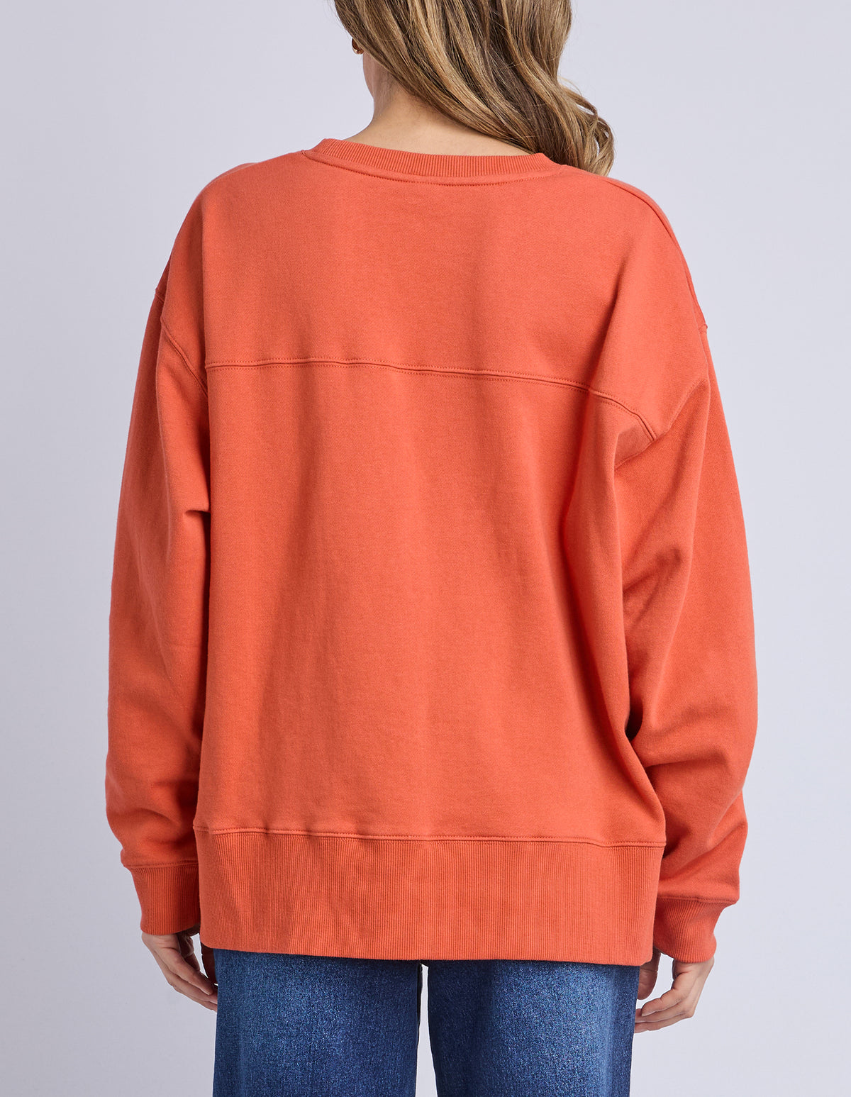 Elm Elin Crew Orange