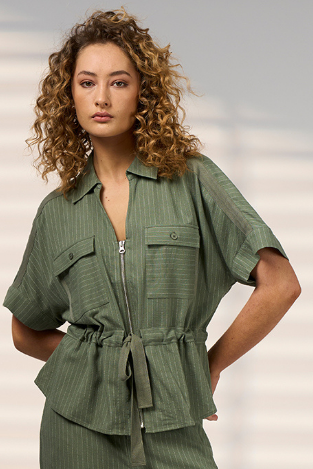 Madly Sweetly Horizon Jacket Khaki