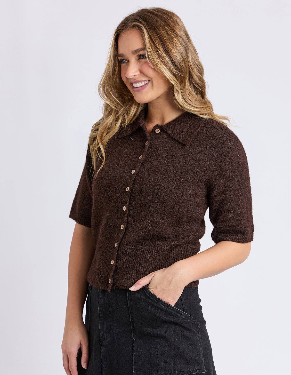 Foxwood Fernie Button Knit