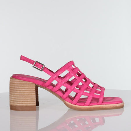 Hey Monday Briony Slide Pink & Red