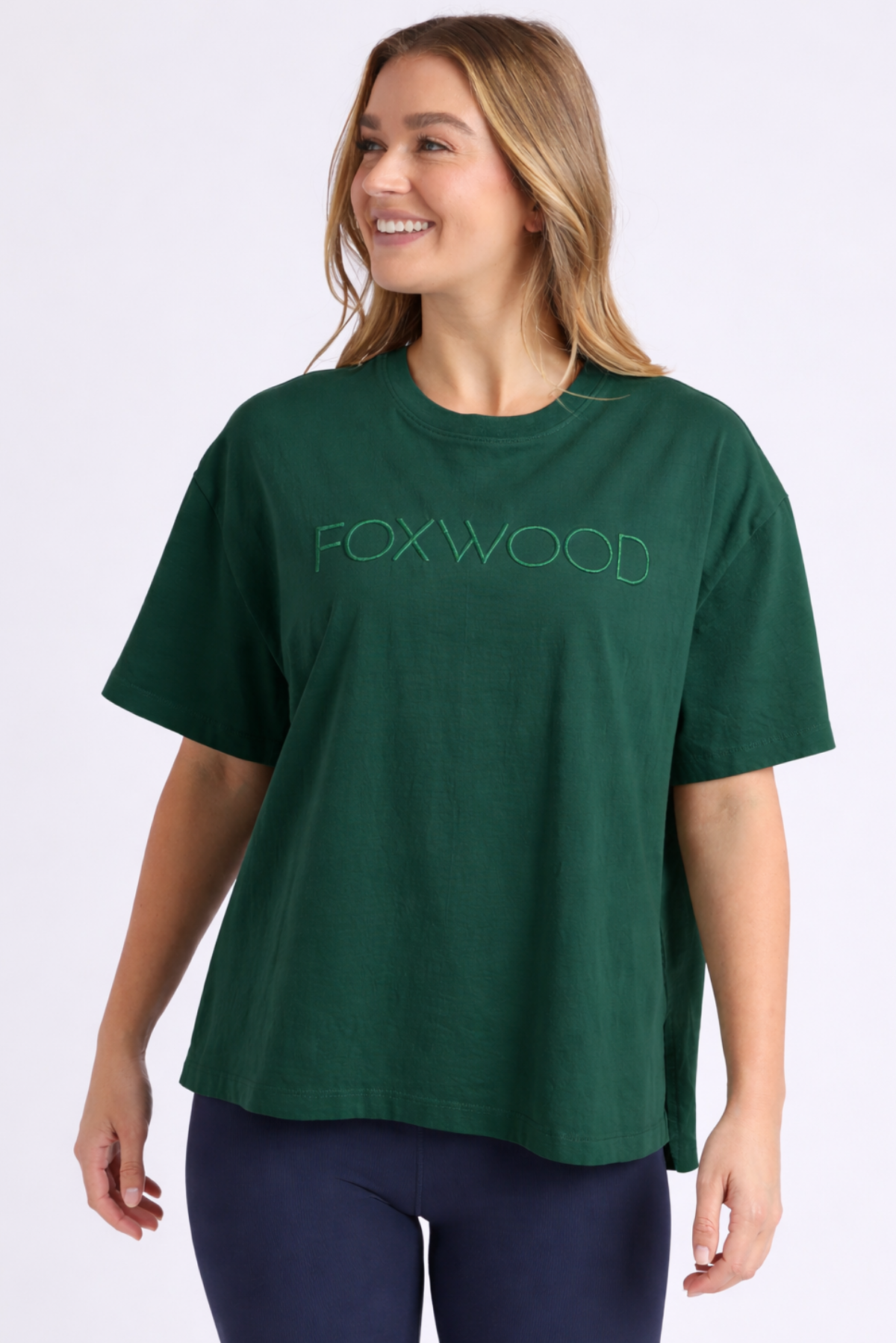 Foxwood Simplified Tee Forest Green