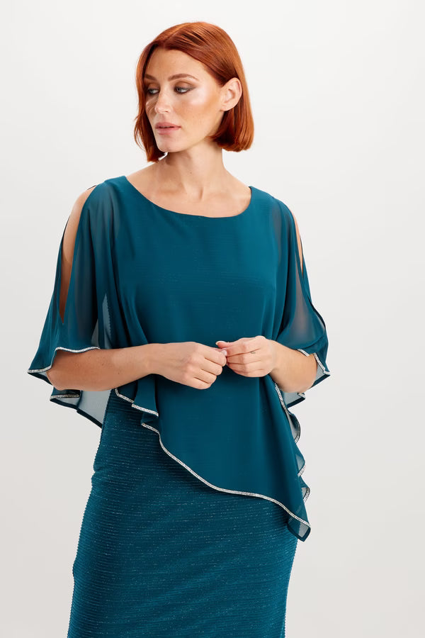 Frank Lyman Overlay Sheath Dress