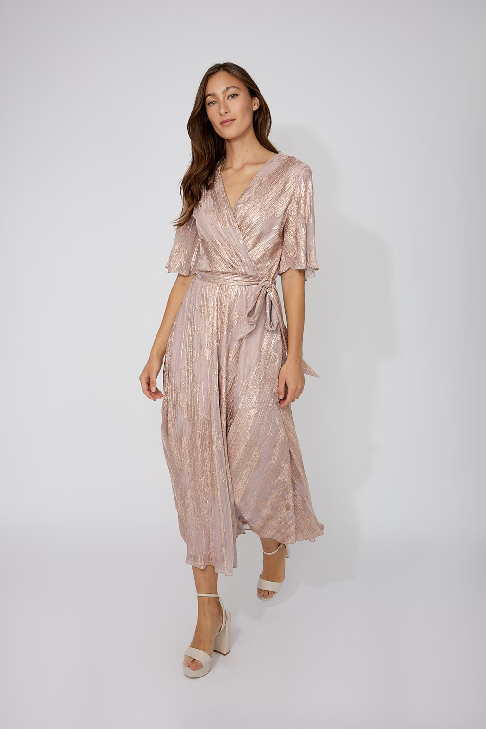 Frank Lyman Elegant V Neck Dress