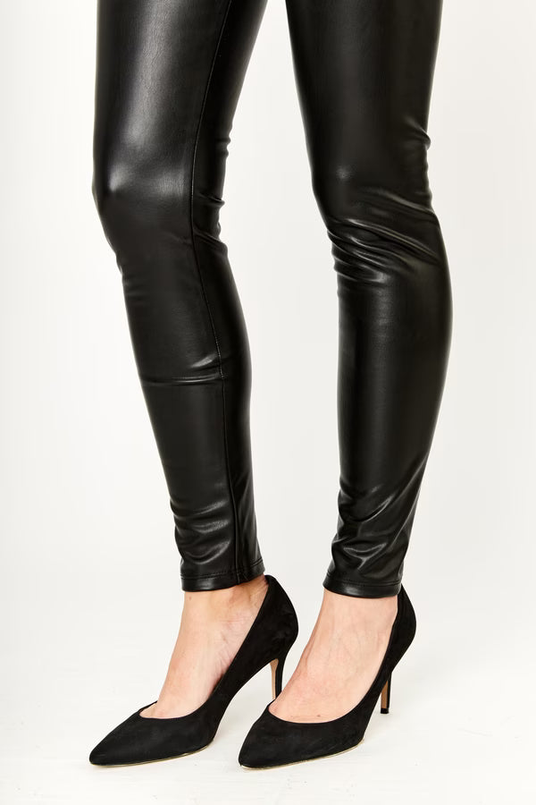 Frank Lyman High Shine Leggings
