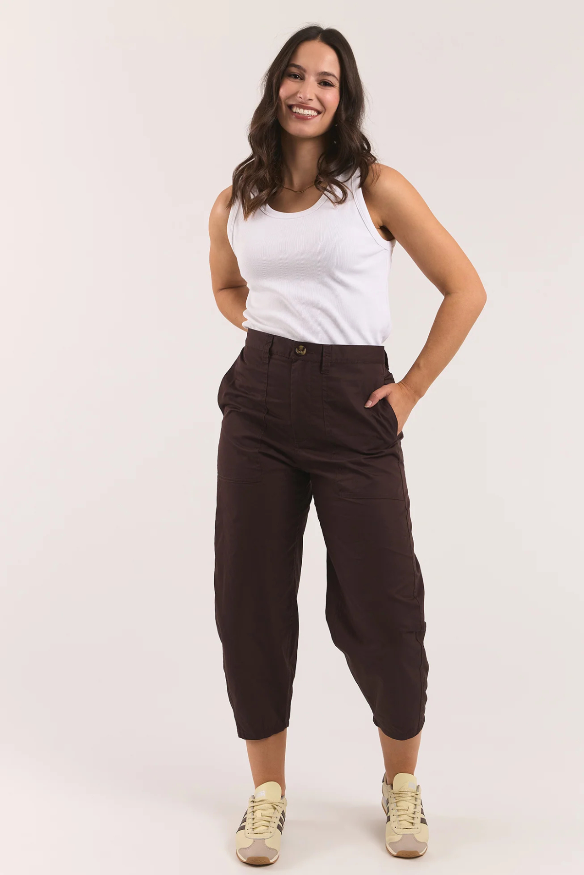 Elm Mabel Pant Chocolate