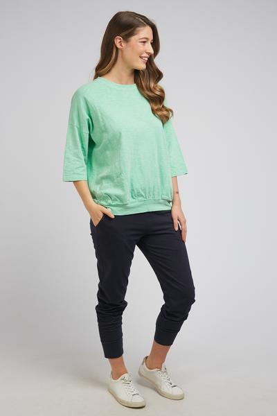 Elm Mazie Sweat Mint Green