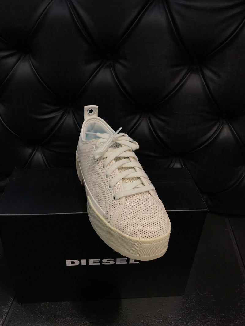 Diesel s-merely sneaker star white