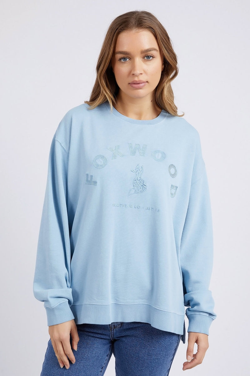 Foxwood Effortless Crew - Dusk Blue