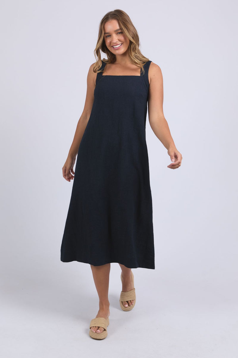 Foxwood Lourdes Dress- Navy