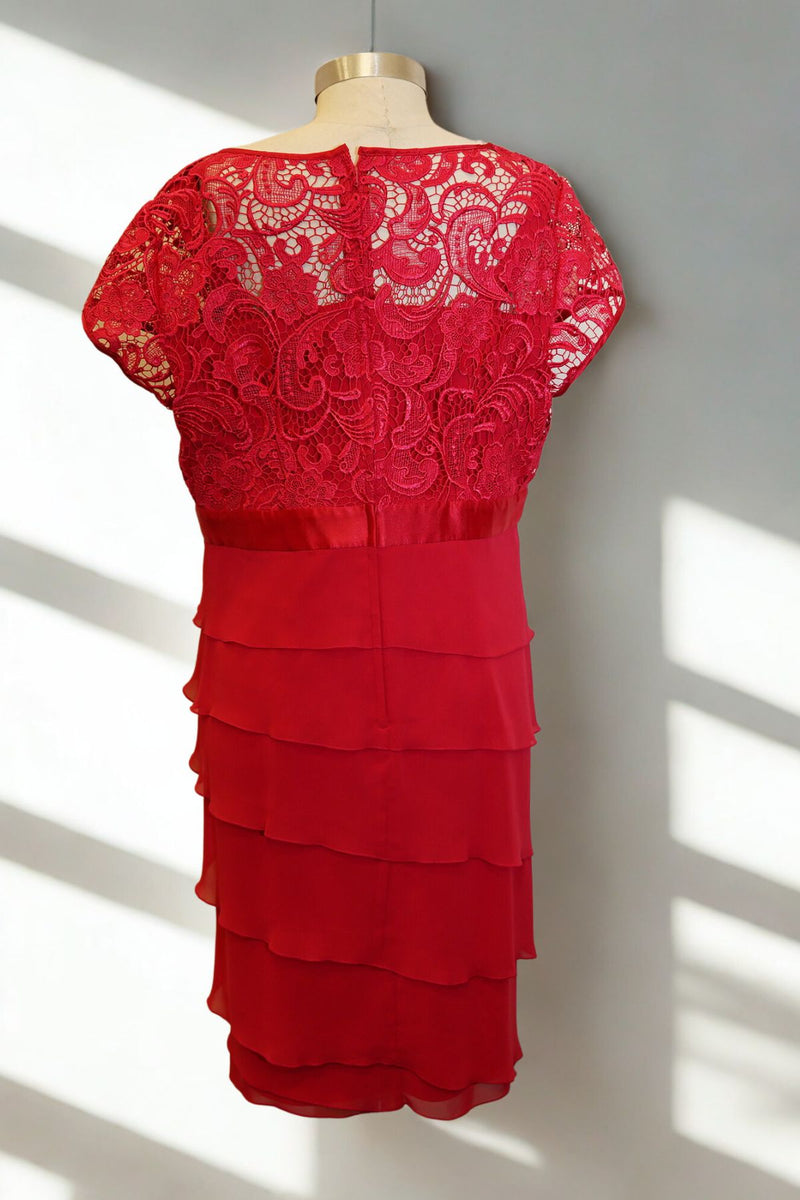 Mr K Fuchsia Radiance Draped Midi Dress