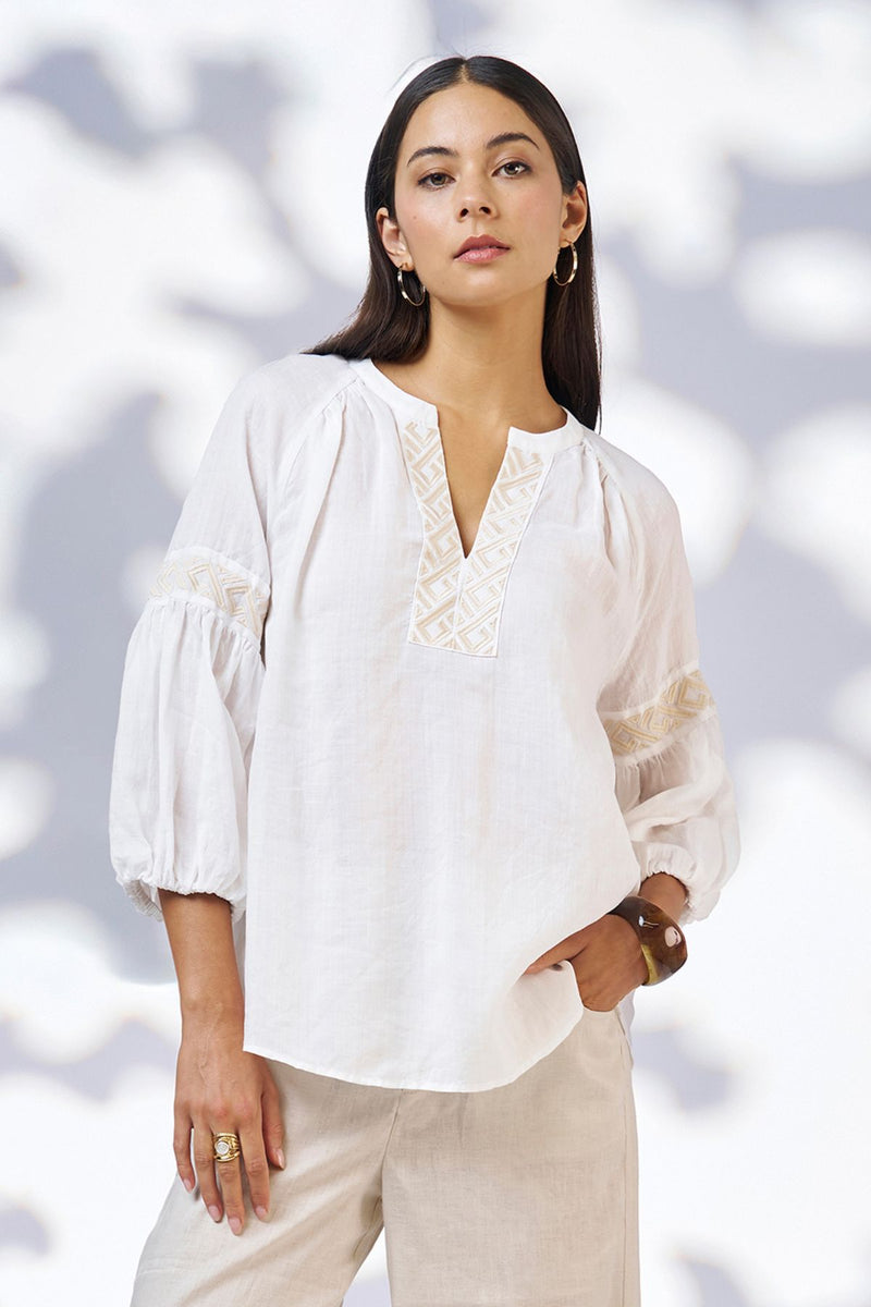 Loobie's Story Maya Top-White