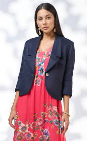 Loobie's Story Lia Jacket- Indigo