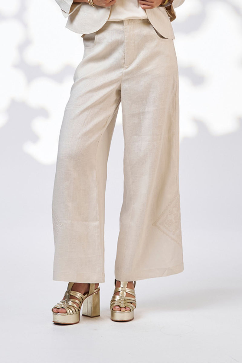 Loobies Story Lia Pant-Ecru