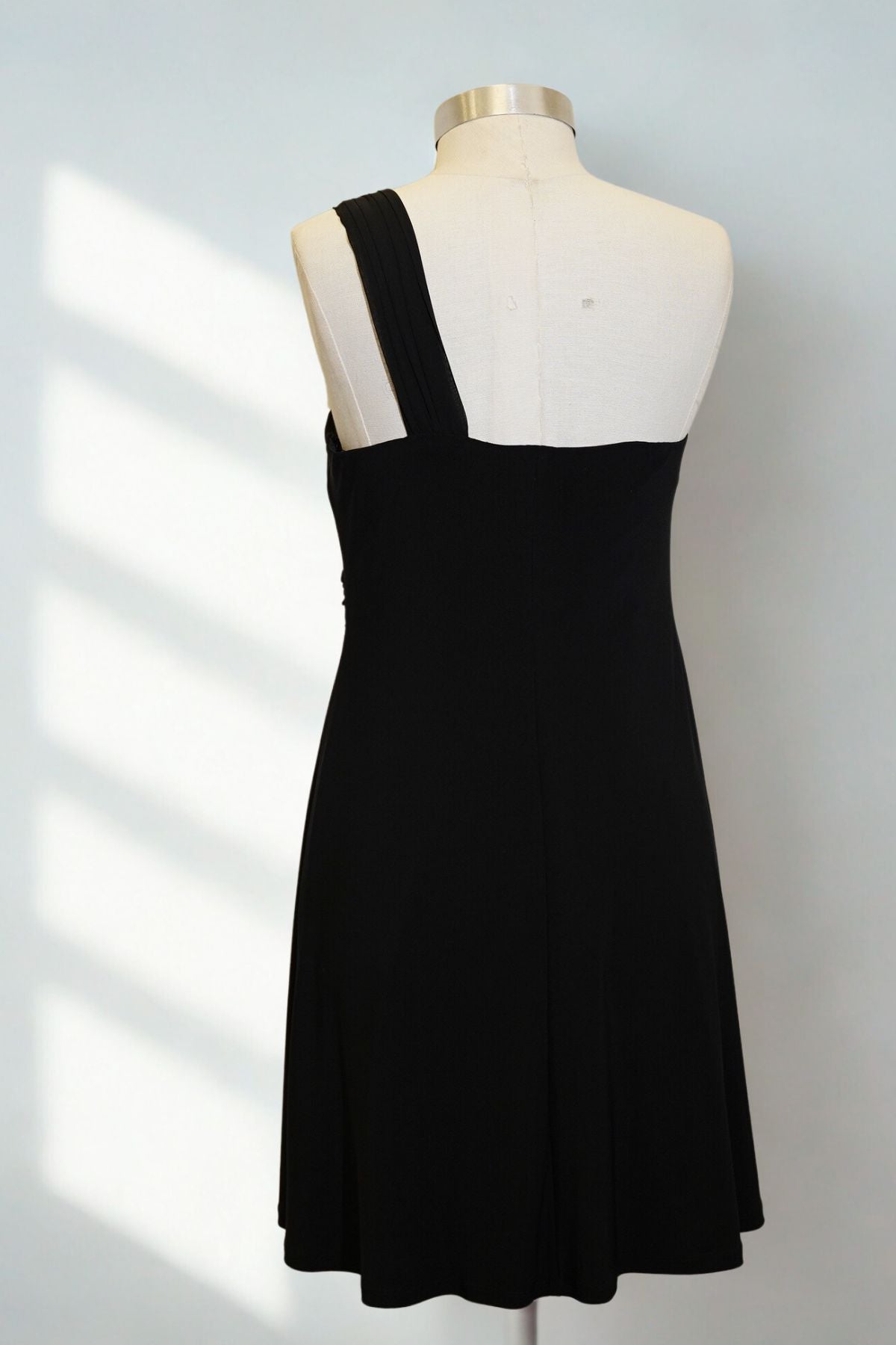 Mr K One-Shoulder Diamanté Mini Dress