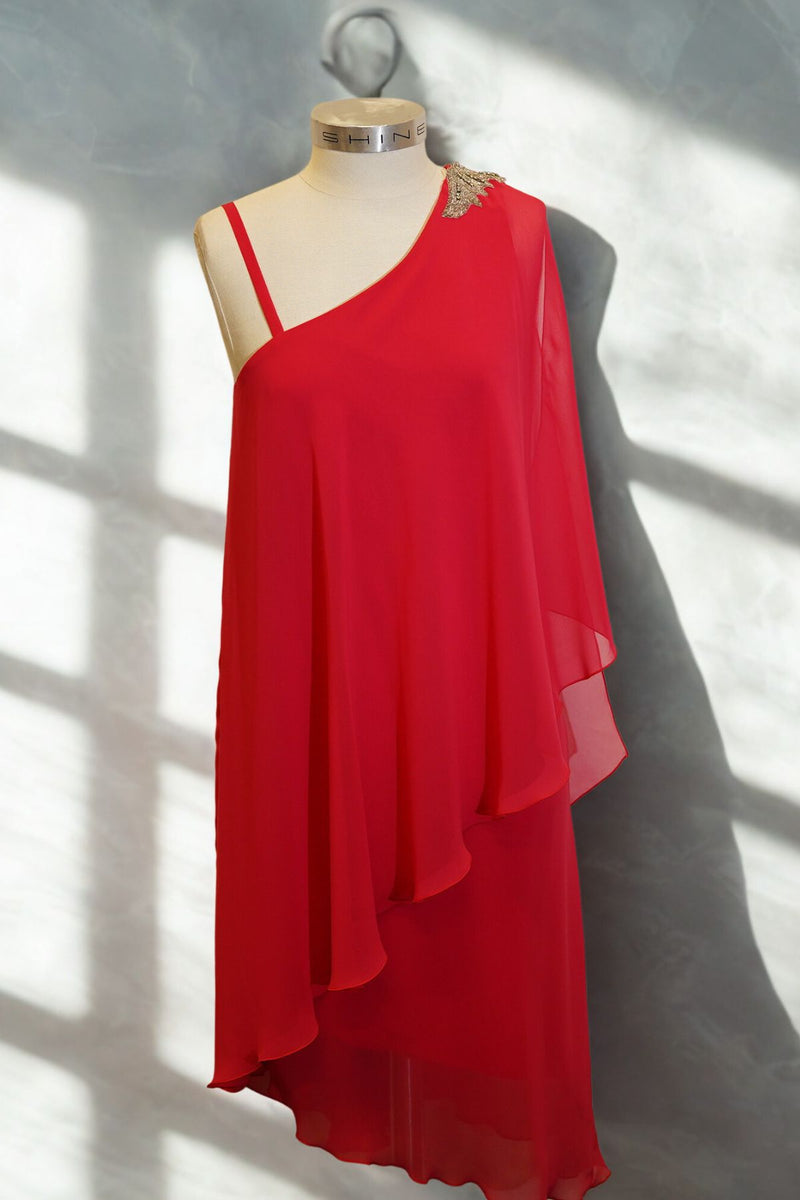 Mr K Event One-Shoulder Dress