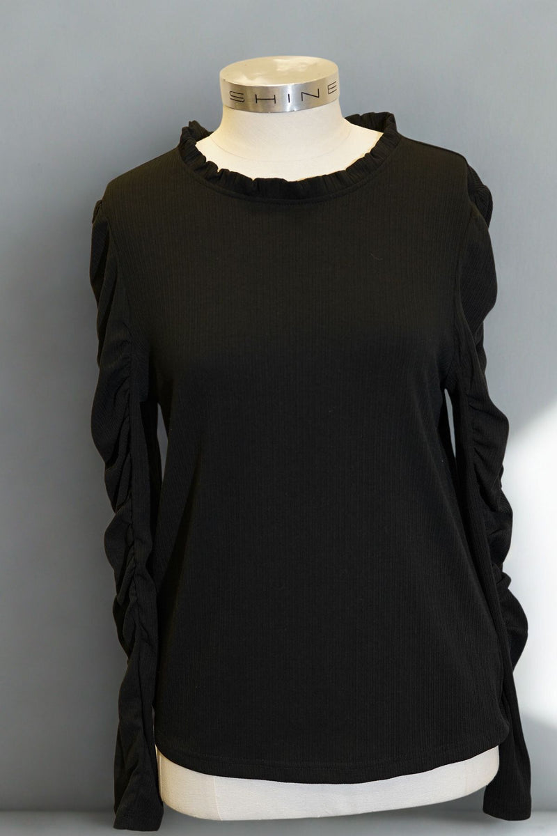 Et Alia Frankie Top-Black