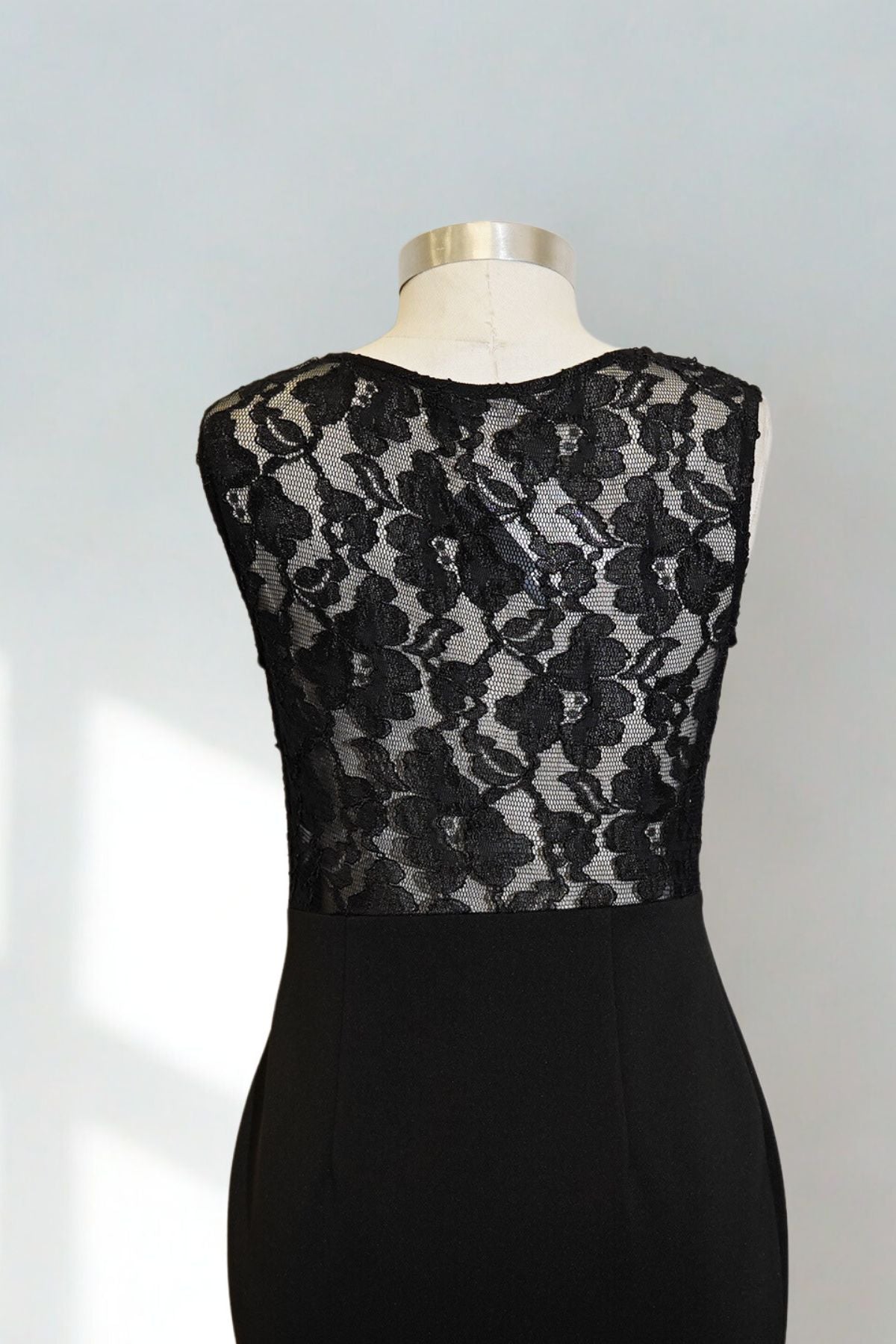 Mr K Lace Panel Cocktail Dress