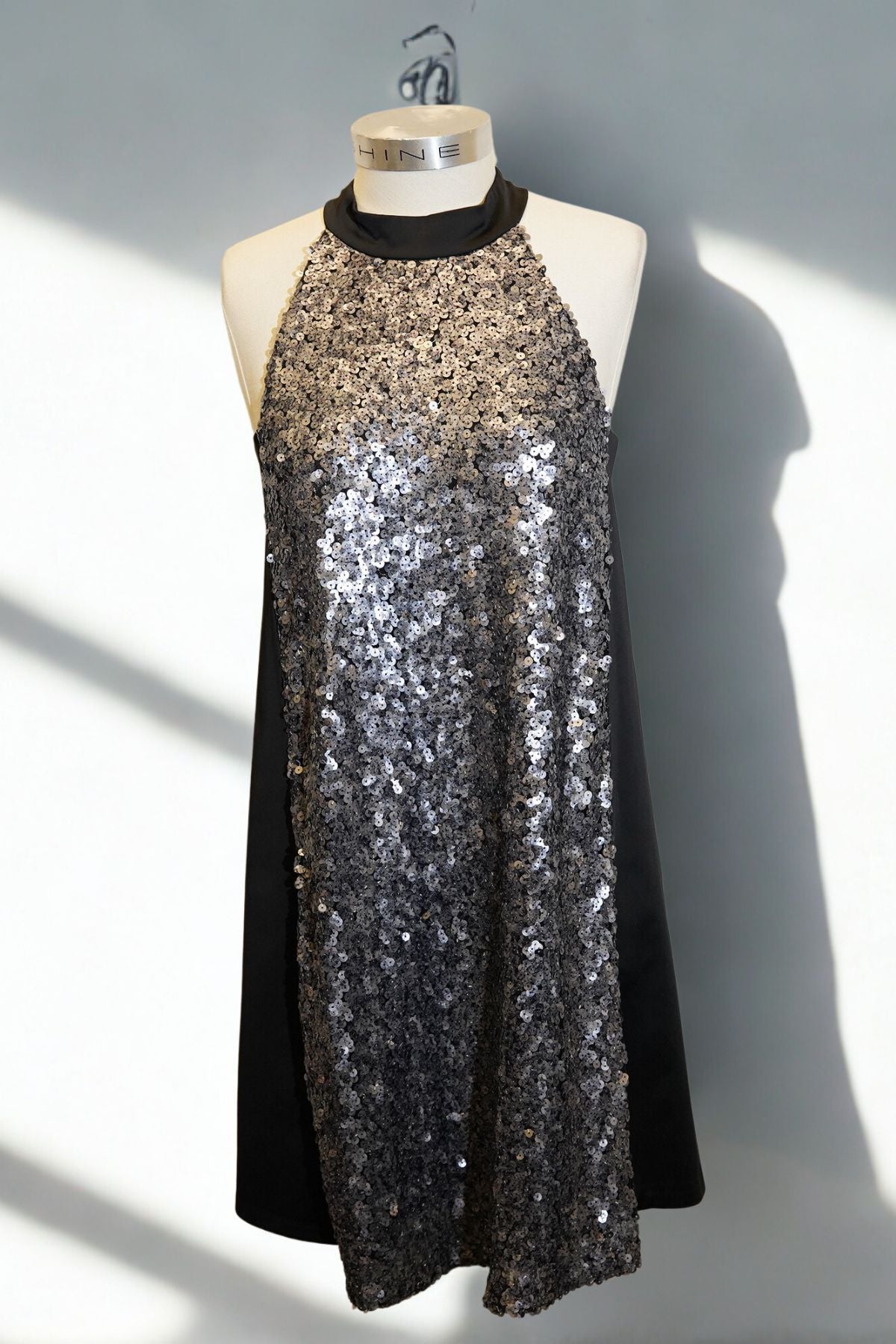 dark grey swing dress NWT Figwood Swing Dress with Half Sleeve Dark Gray Womens One Size
