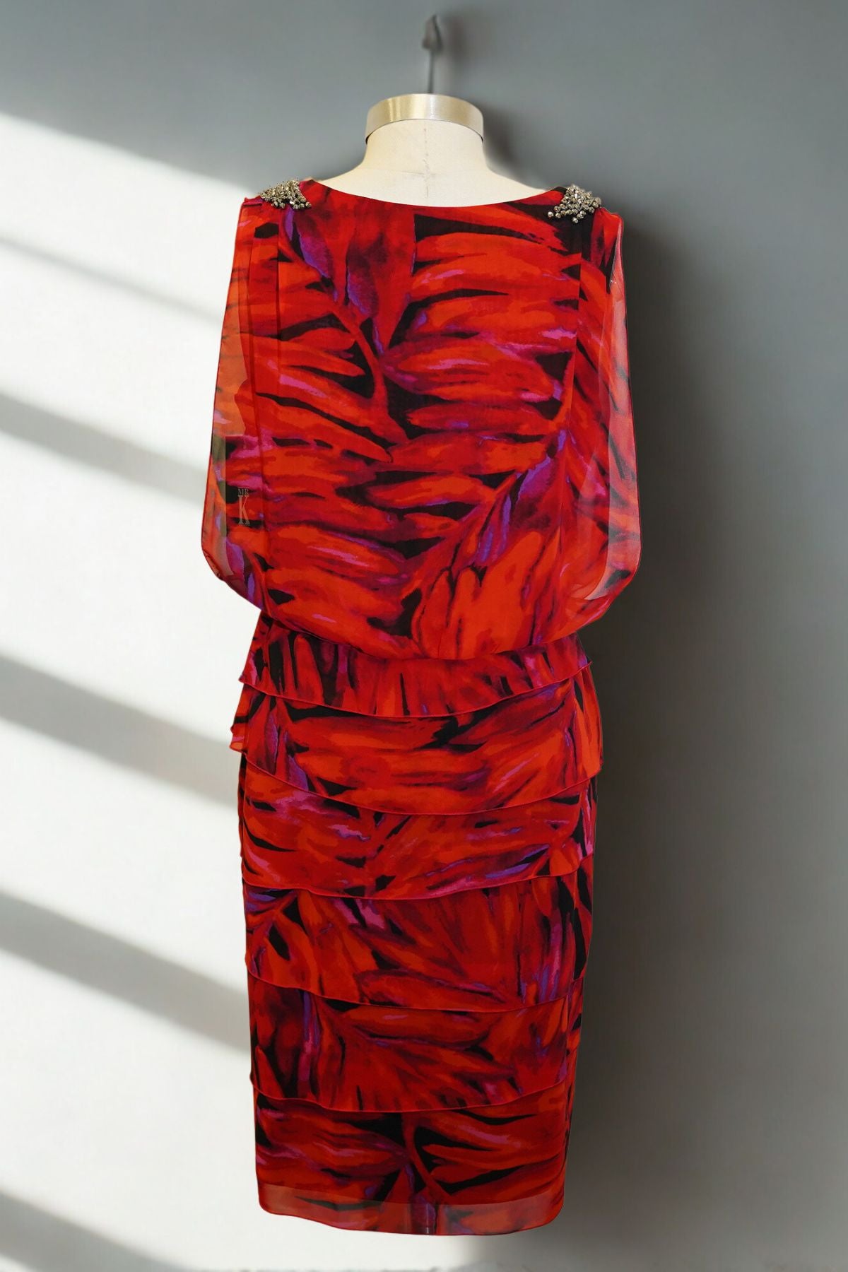 Mr K Beaded Midi Dress