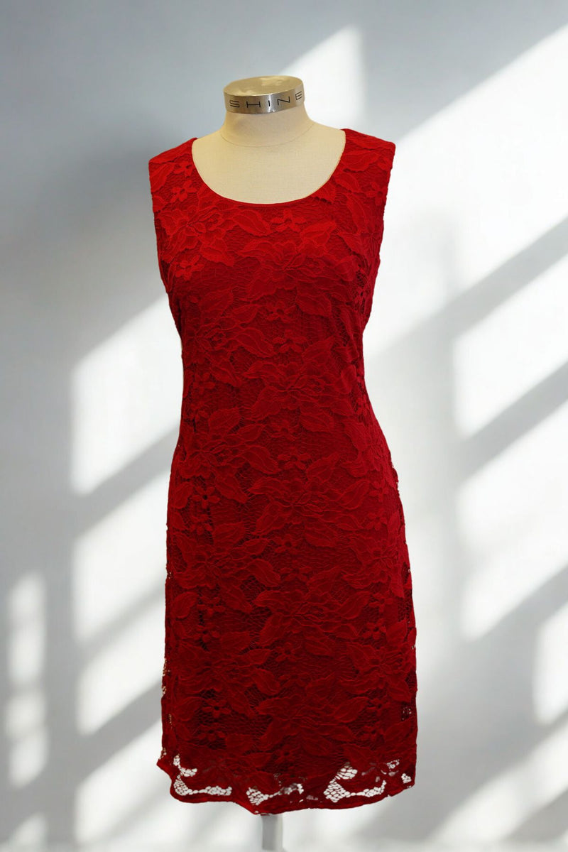 Mr K Embroidered Cape Midi Dress