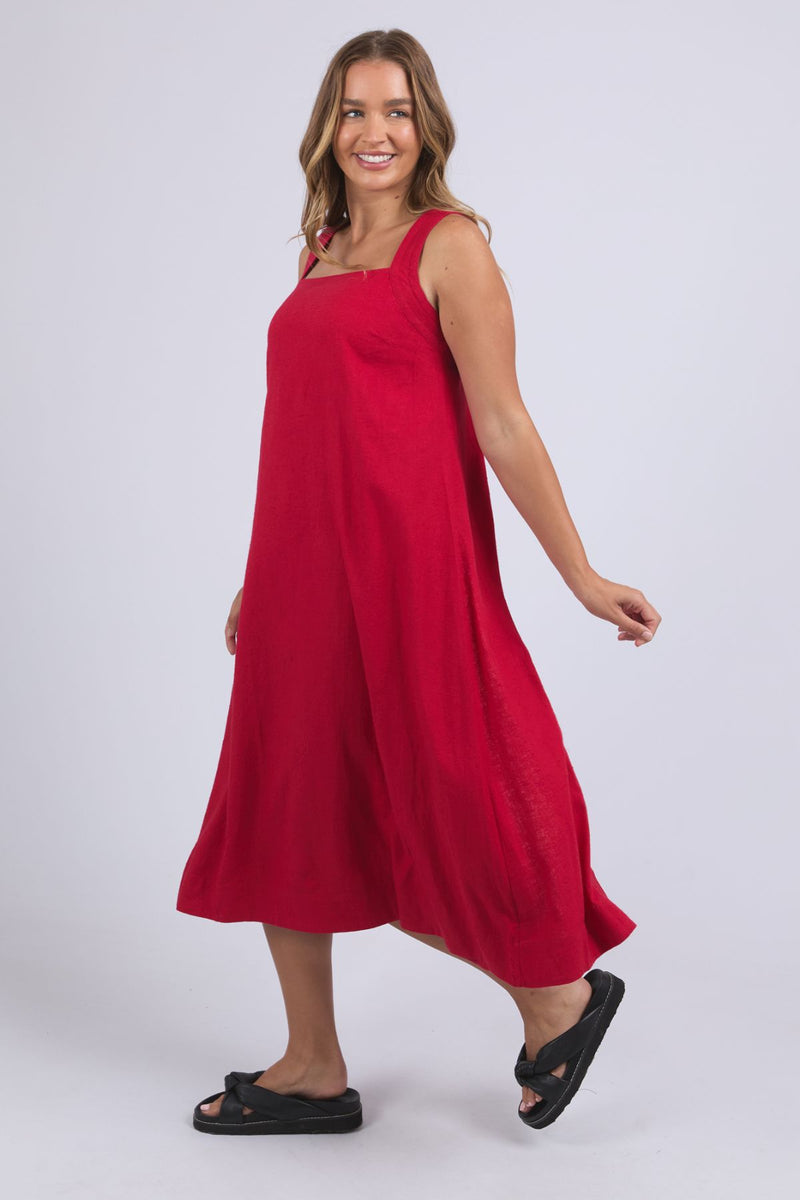 Foxwood Lourdes Dress- Crim