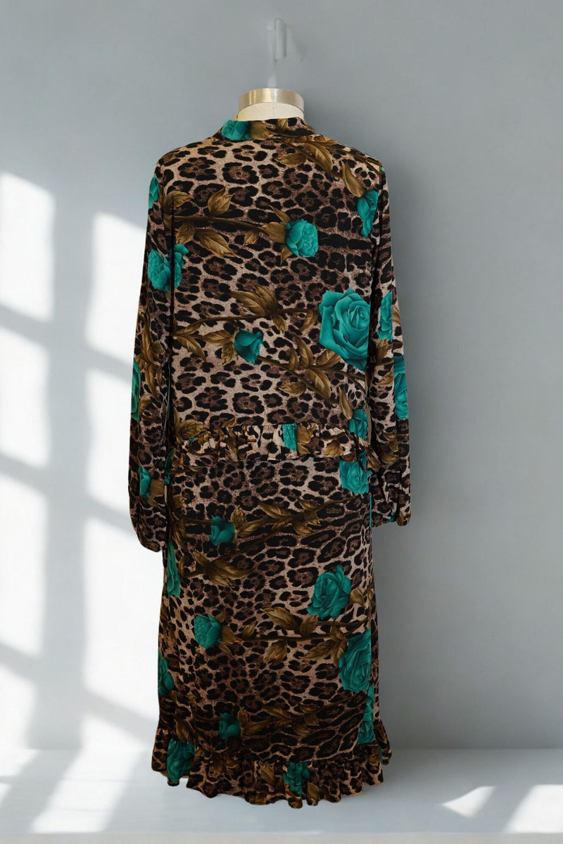 David Pond Leopard Dress