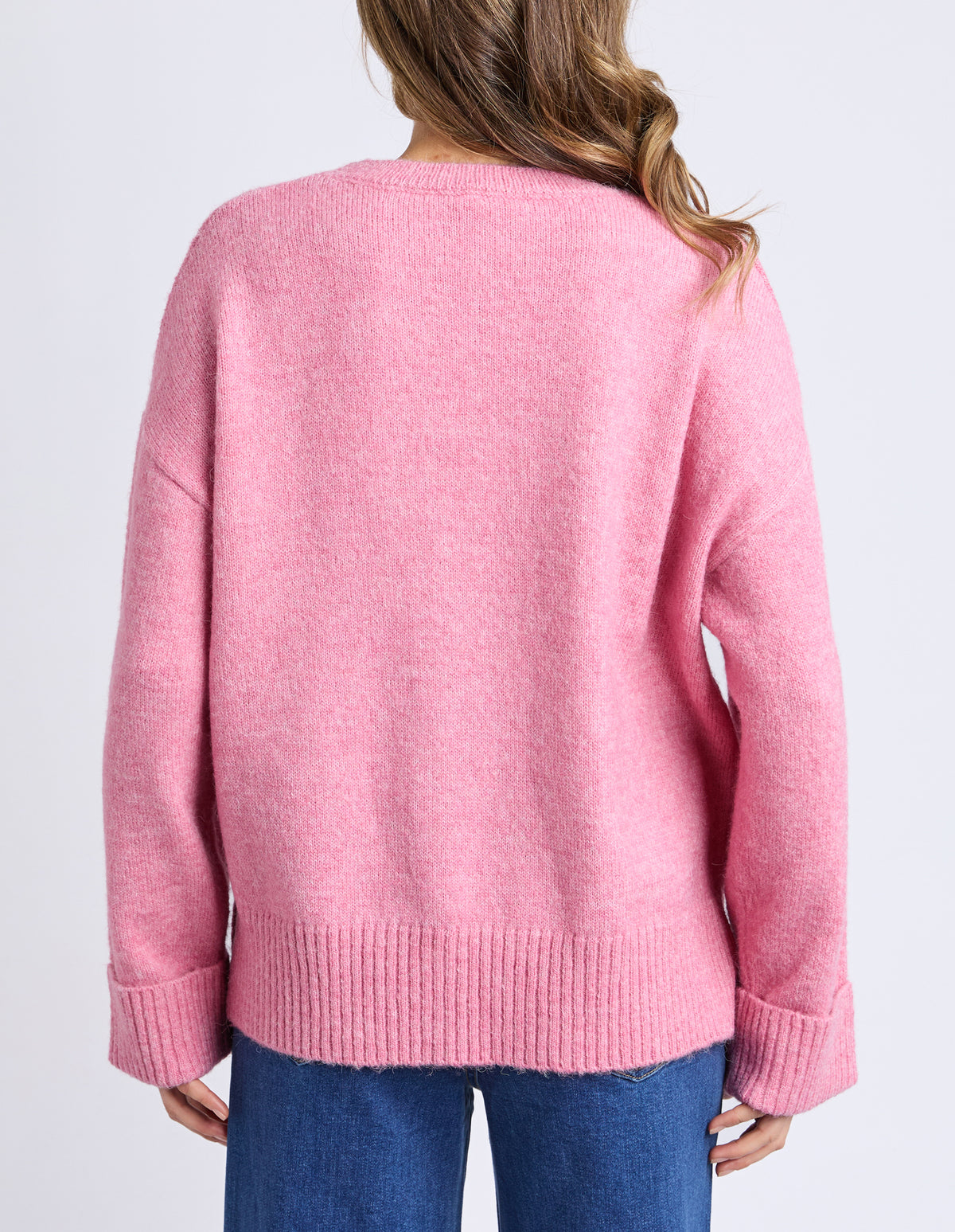 Elm Intersia Heart Knit