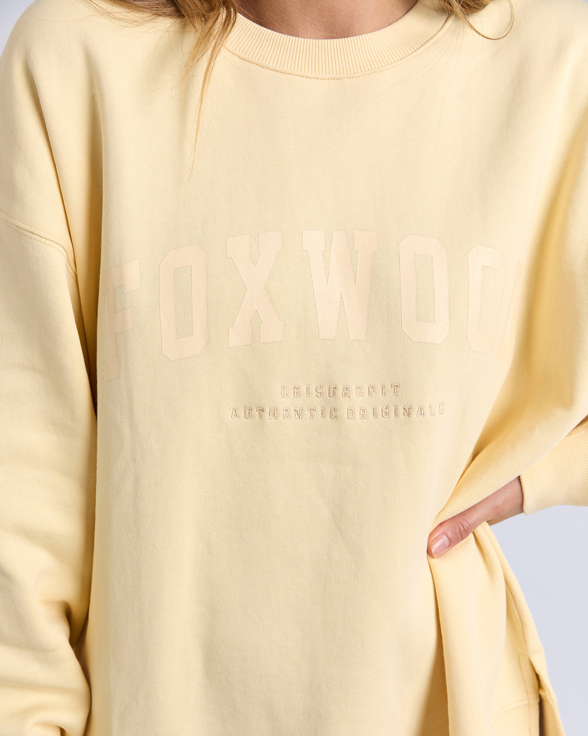 Foxwood Interval Crew - Lemon