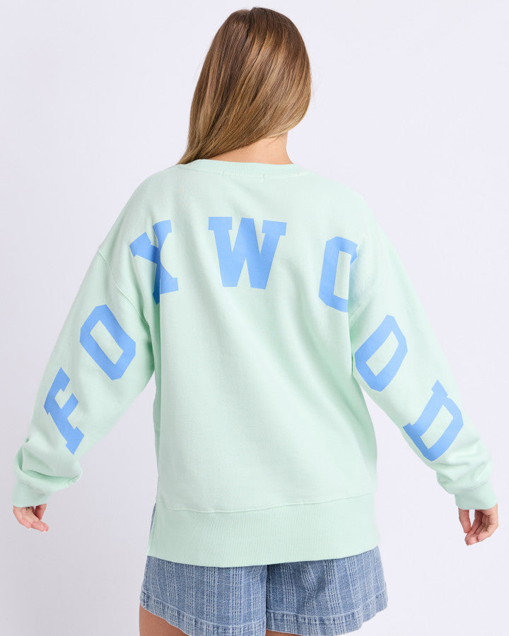Foxwood Interval Crew - Mint Bluebell