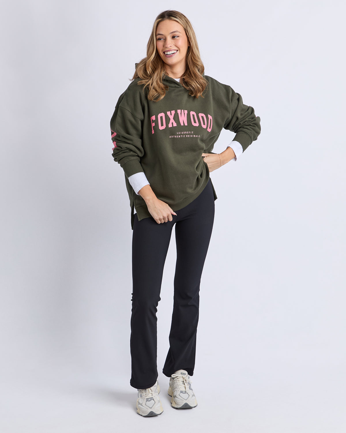 Foxwood Interval Crew - Dark Khaki