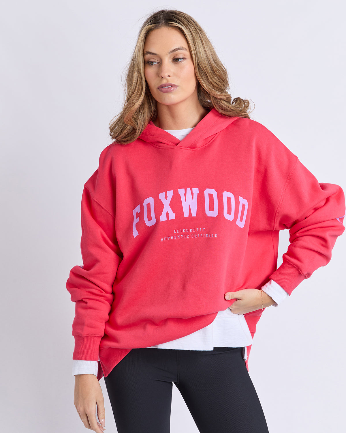Foxwood Interval Hoodie - Raspberry