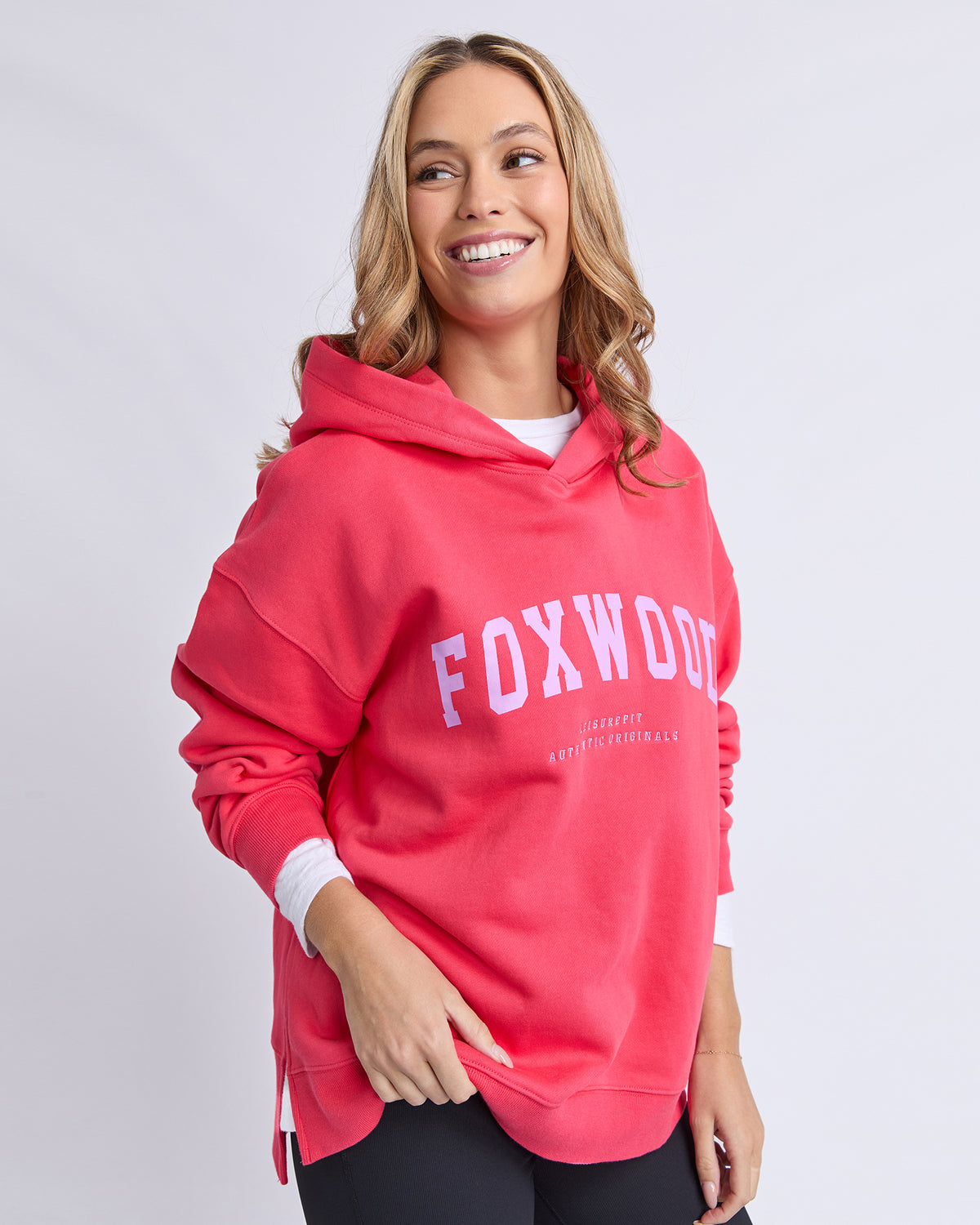 Foxwood Interval Hoodie - Raspberry