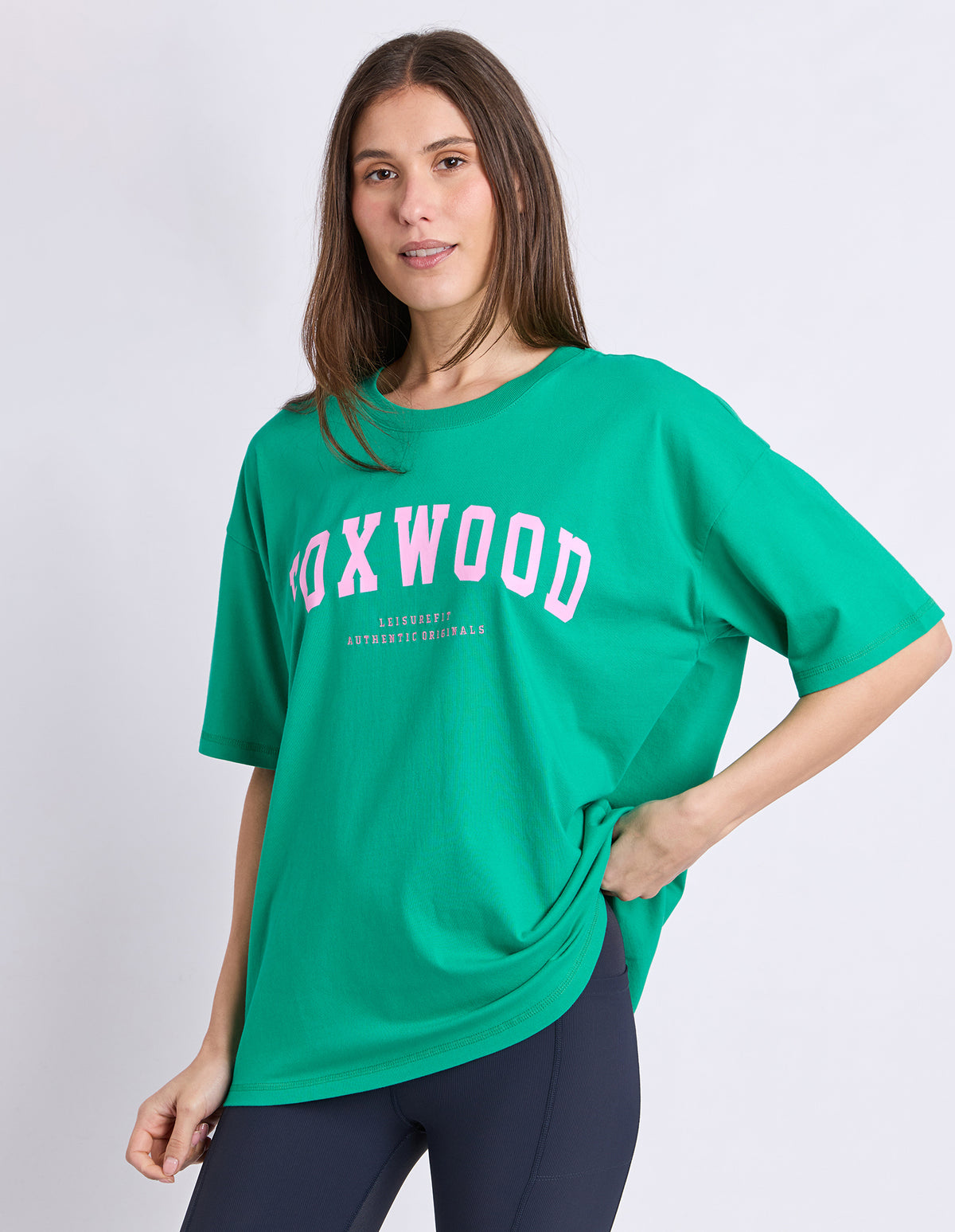 Foxwood Interval Tee - Bright Green
