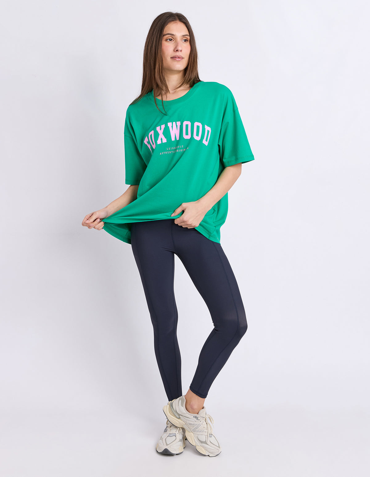 Foxwood Interval Tee - Bright Green
