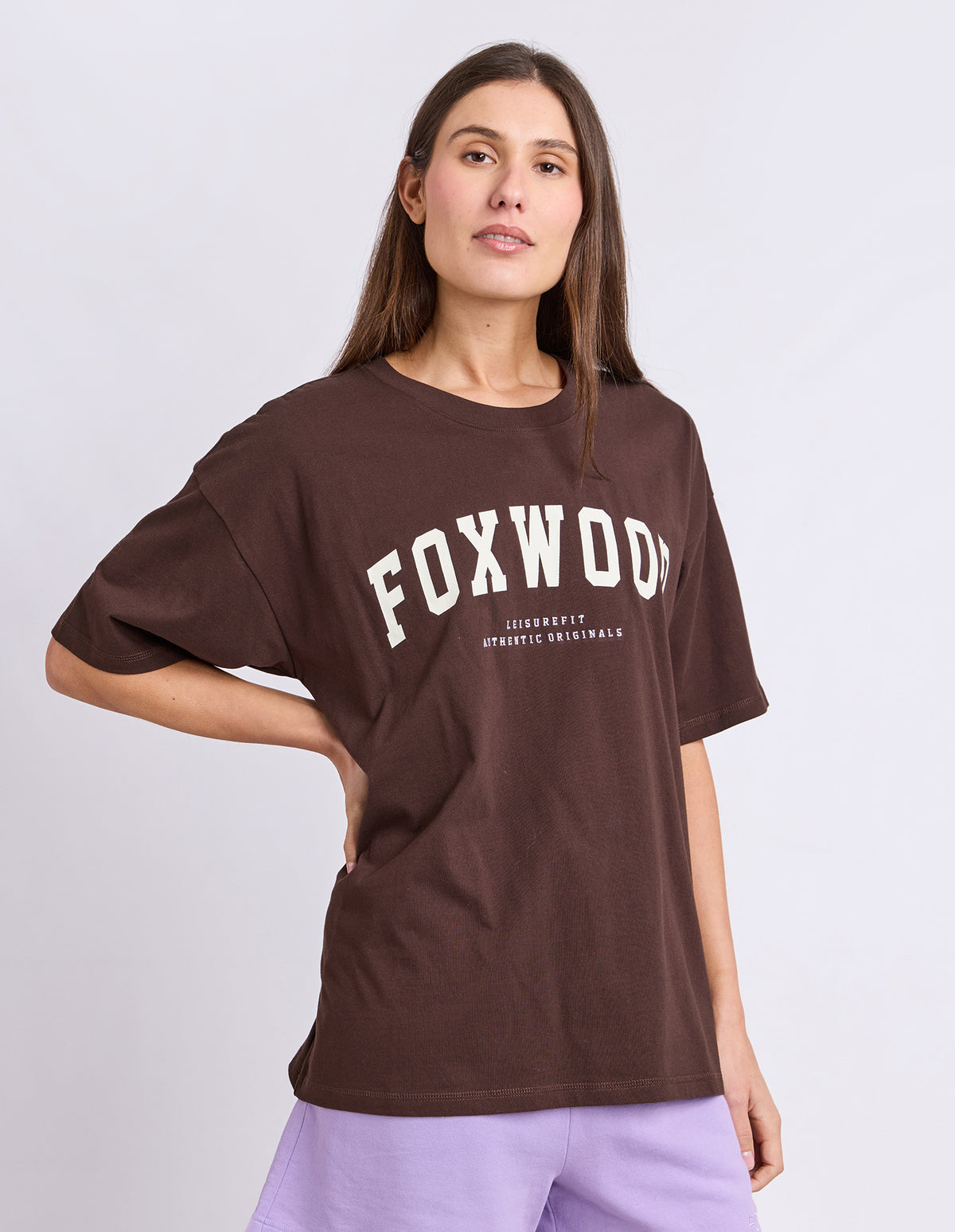 Foxwood Interval Tee - Coffee