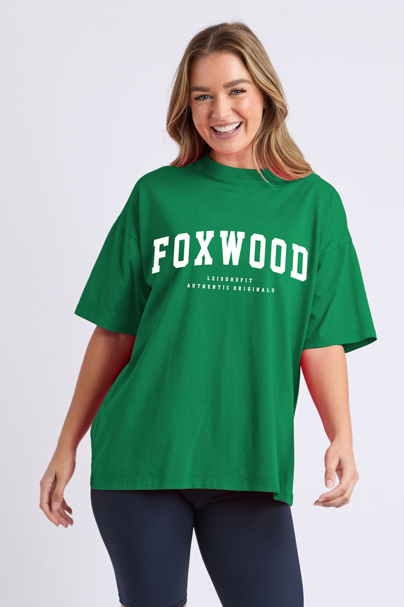 Foxwood Interval Tee Summer Green