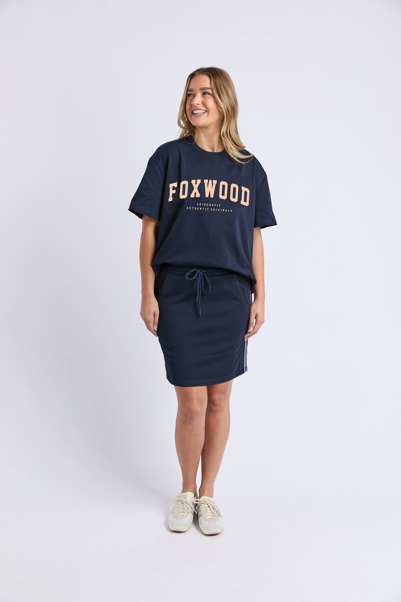 Foxwood Interval Tee Navy