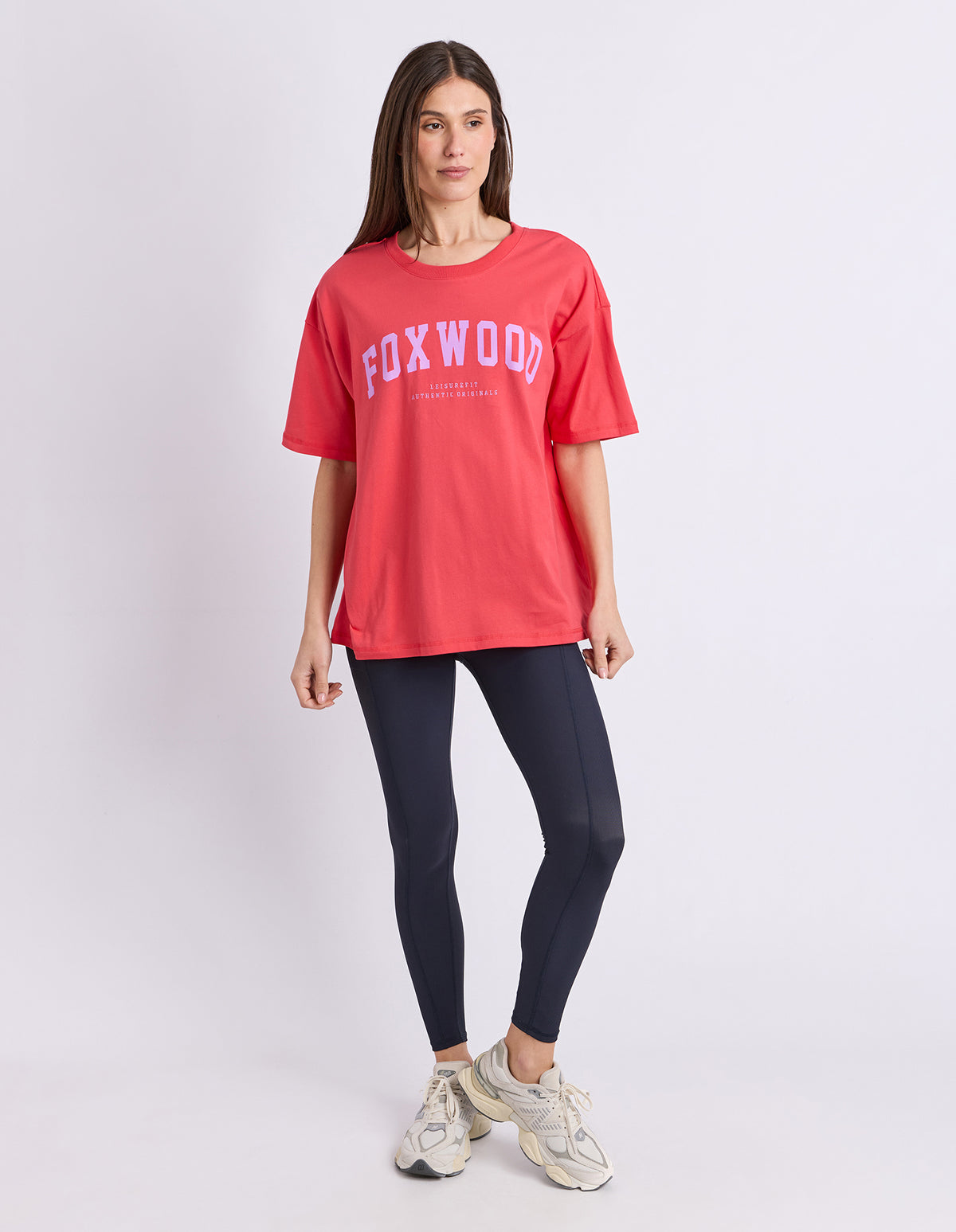 Foxwood Interval Tee Raspberry