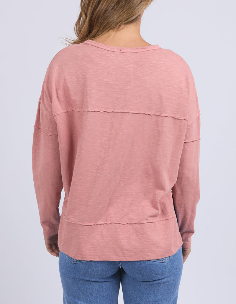 Foxwood Jayne Throw On Top - Ash Rose